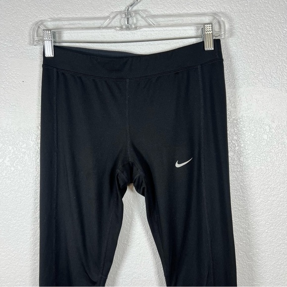 Nike Dri Fit Black Woman’s Small Full Length Leggings - Picture 3 of 5
